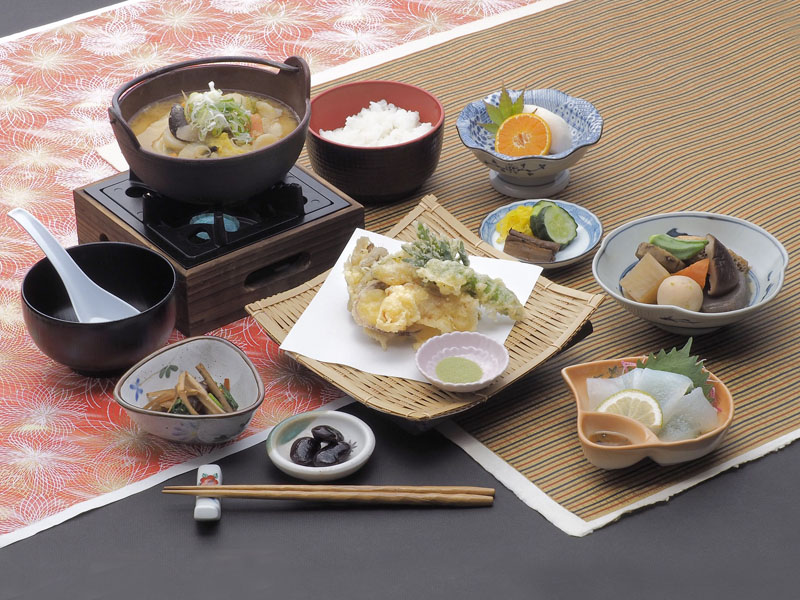 九重だんご汁御膳