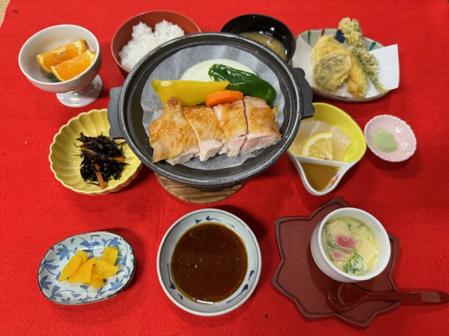 大分鶏陶板御膳